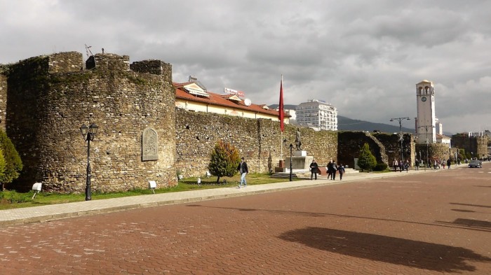 Die Festung von Elbasan